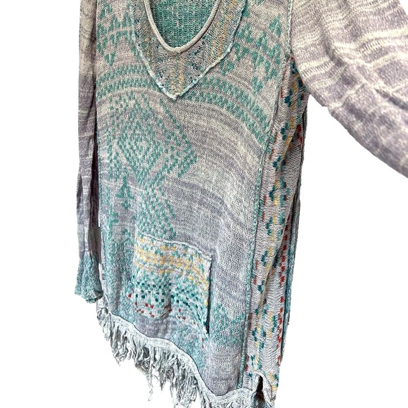 Summer Hippie Knit Hoodie - Picture 2 of 8